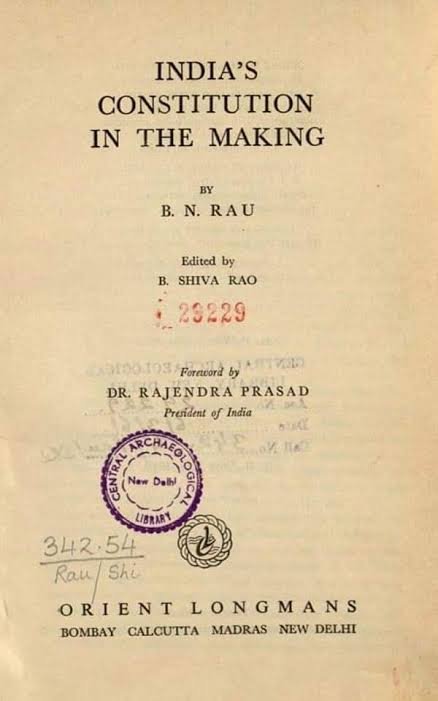 #संविधान_निर्माता_BN_राव