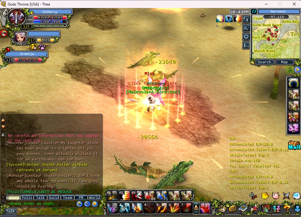 Posssyyy's tweet photo. Did you miss Godswar Online? Let’s play again with this newly open server. Now rebranded as GodsThrone. Website Link: https://t.co/yvq9nmjvy6
Check our discord for the updates and upcoming promos and events. https://t.co/PwD9hQj5hi 
#GodsThrone https://t.co/S9zRao7zGQ