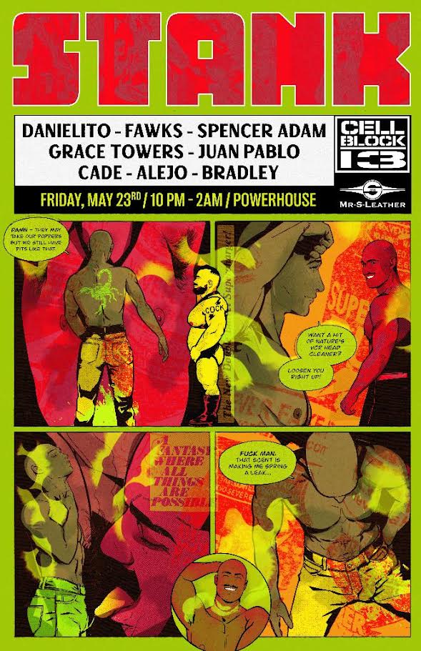 Divine Masc BoysTown w/Eli Cather and friends tonight!
$3 Well starts with <a href="/nopalpapi/">🔱Nopalpapi🔱</a> at 4pm...
SOMA NIGHTS &amp; UP-Underwear Party tomorrow night!
<a href="/STANKPARTYSF/">STANKSF</a> Friday
Get your holiday weekend started early!!!