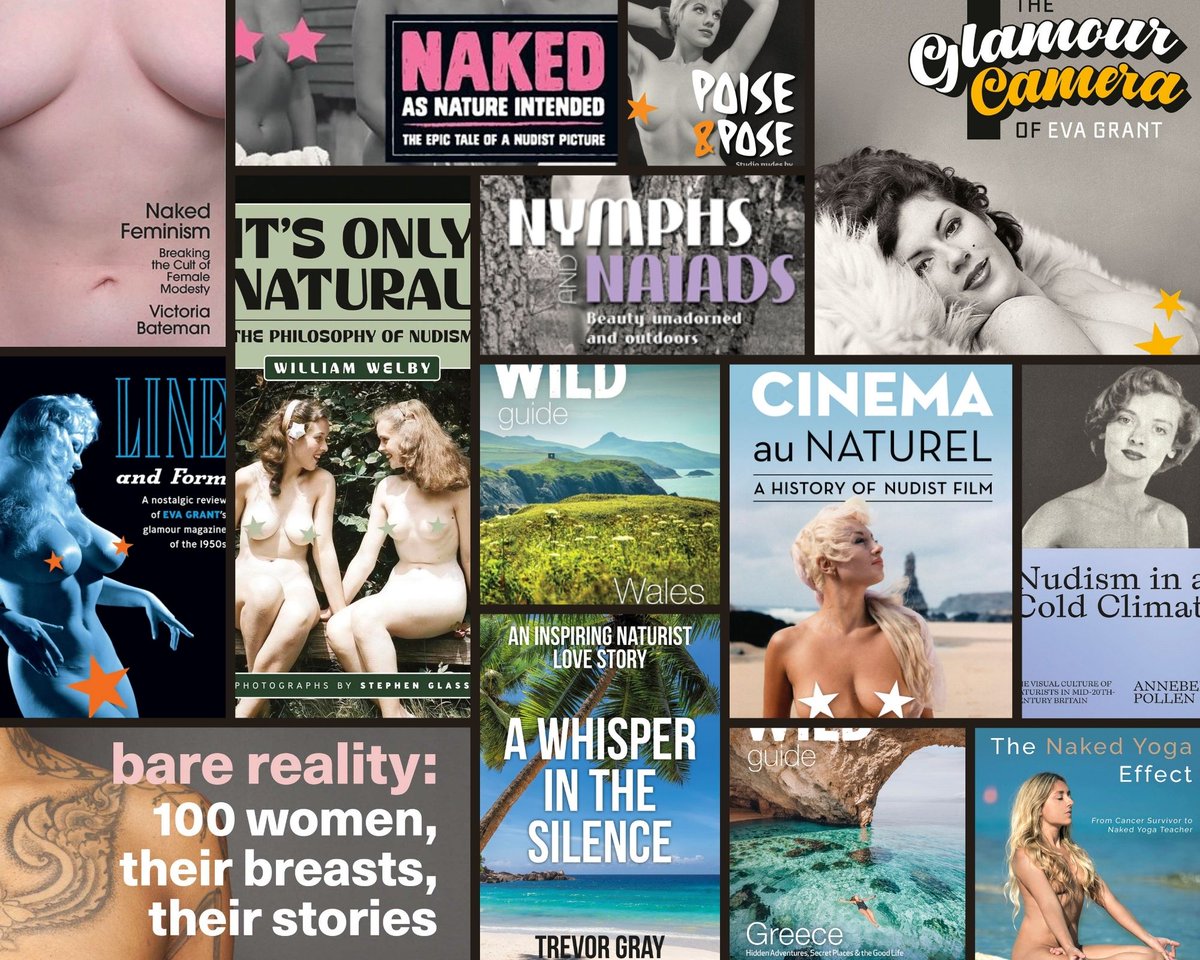 Explore naturist history, community and culture with H&amp;E’s growing selection of books and back issues. Find your next read: henaturist.net/shop