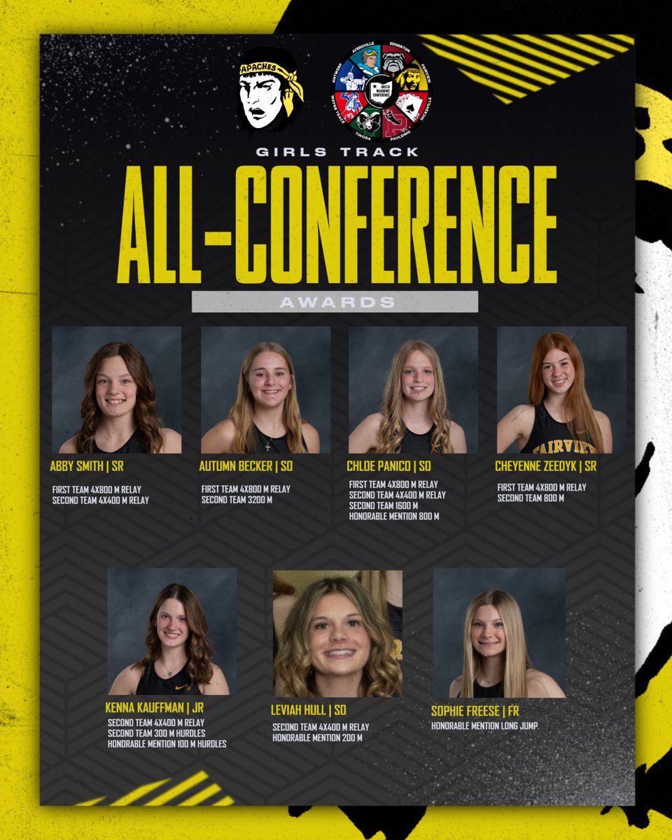 Congratulations to our GMC Girls Track Athletes!