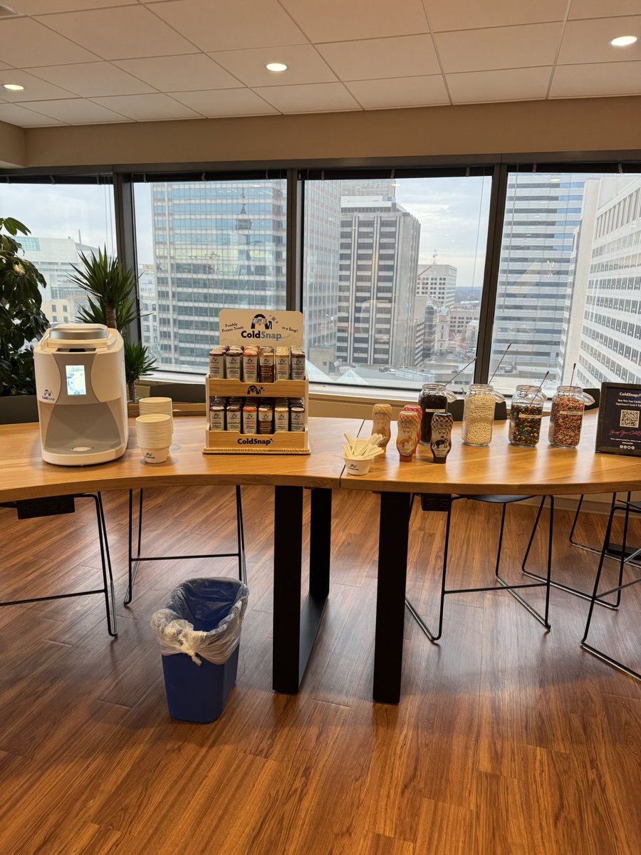 Day 4 of getting <a href="/barstoolsports/">Barstool Sports</a> &amp; <a href="/PardonMyTake/">Pardon My Take</a> to consider ColdSnap for their office ice cream machine. 🍦

Check it out ➡️ coldsnap.com
