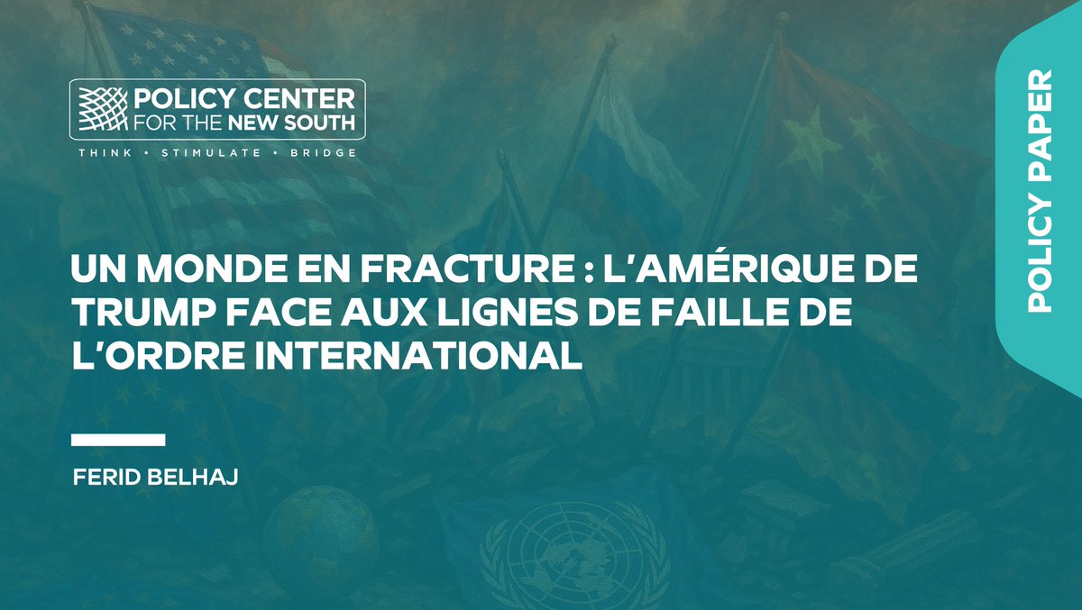 PolicyCenterNS's tweet image. 📚 Ce texte propose une lecture réaliste, critique &amp;amp; structurée du basculement géopolitique de l’ère #Trump 2.0, en soulignant la fin d’un cycle multilatéral universaliste ainsi que l’émergence d’un monde fondé sur la #puissance, la #loyauté conditionnelle et la fragmentation