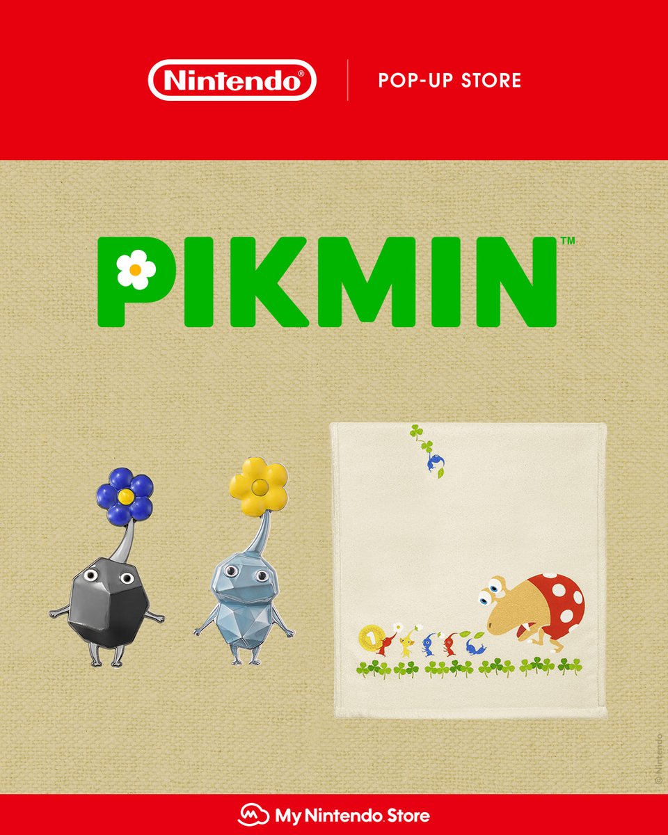 NintendoStoreUK's tweet image. Tiny plant-like creatures known as Pikmin are all around! Bring more colour into your life with exclusive merchandise, now available on My Nintendo Store.
See the range:
๐ฌ๐ง: ntdo.com/6017f2NDX
๐ฎ๐ช: ntdo.com/6018f2NDk