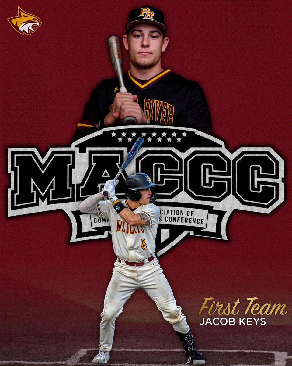 An instant difference maker behind the plate and in the batter's box! 🔑🔑🔑

Jacob Keys hit .341 with 16 doubles, 10 homers and 47 RBIs on the way to a First Team All-MACCC selection! 👏

#RRR🐾