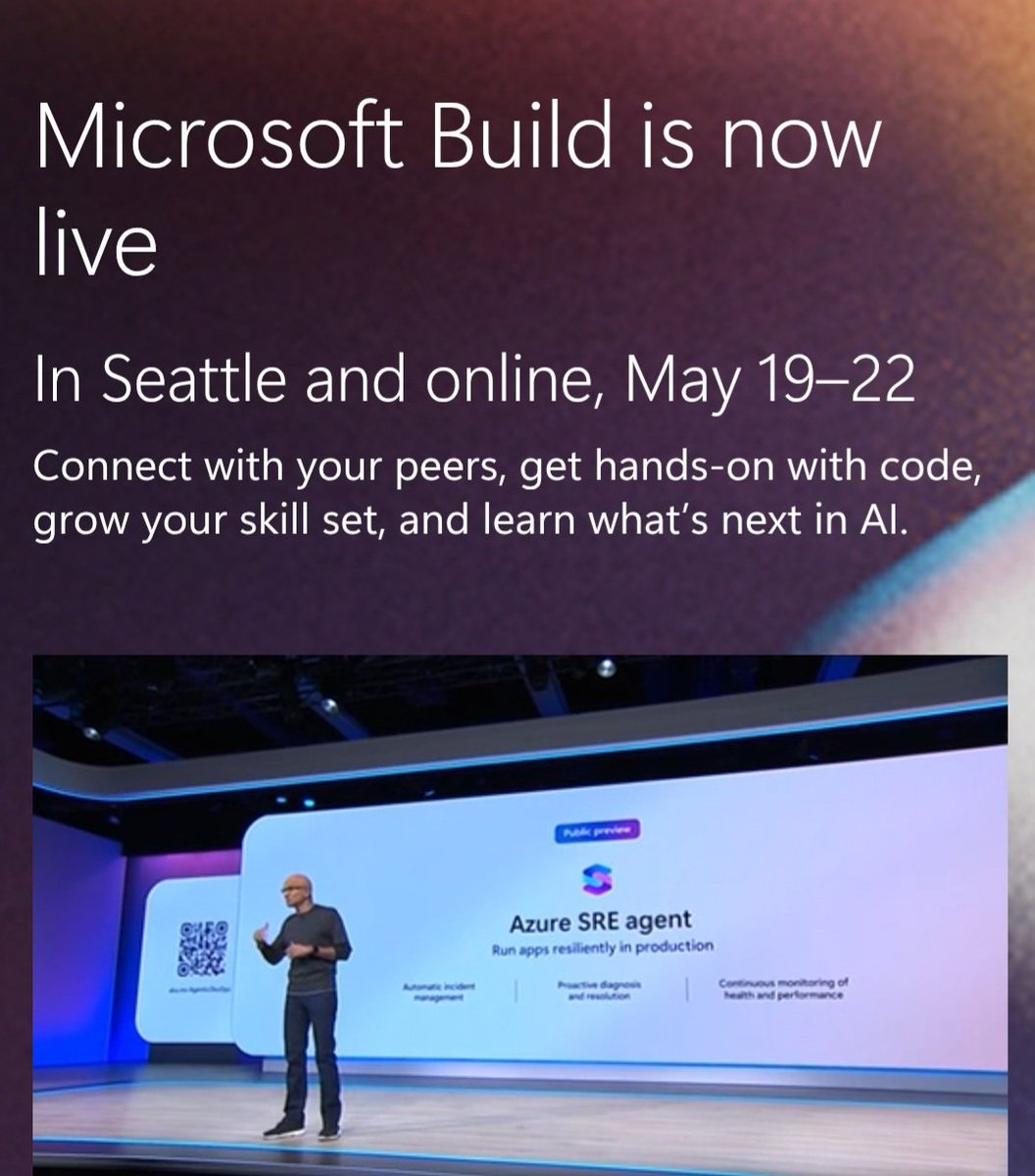 codemillmatt's tweet image. So glad to see what we&apos;ve been working hard on being announced.

aka.ms/build25/blog/s…

Kudos to the team!