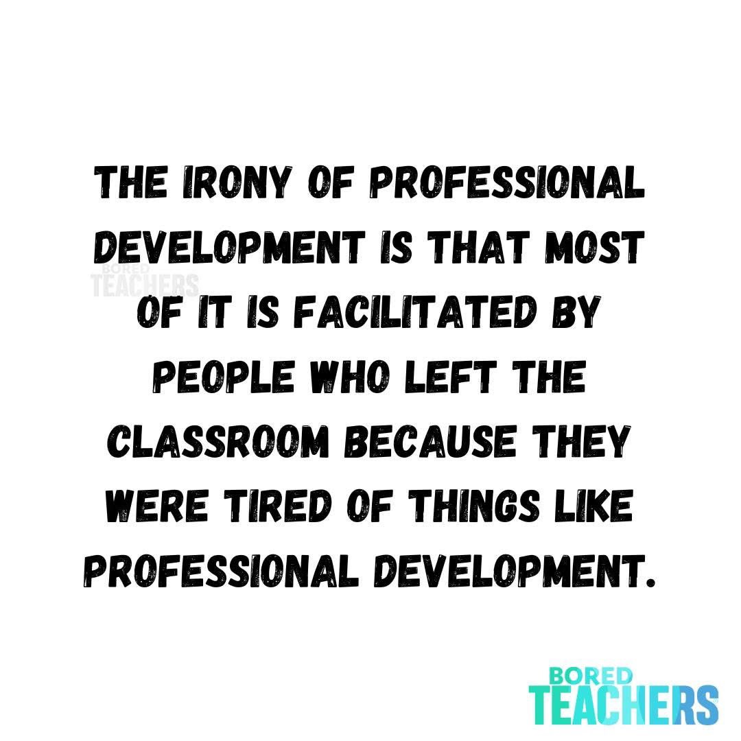 Bored Teachers (@bored_teachers) on Twitter photo Oh, the irony! Oh, the irony!