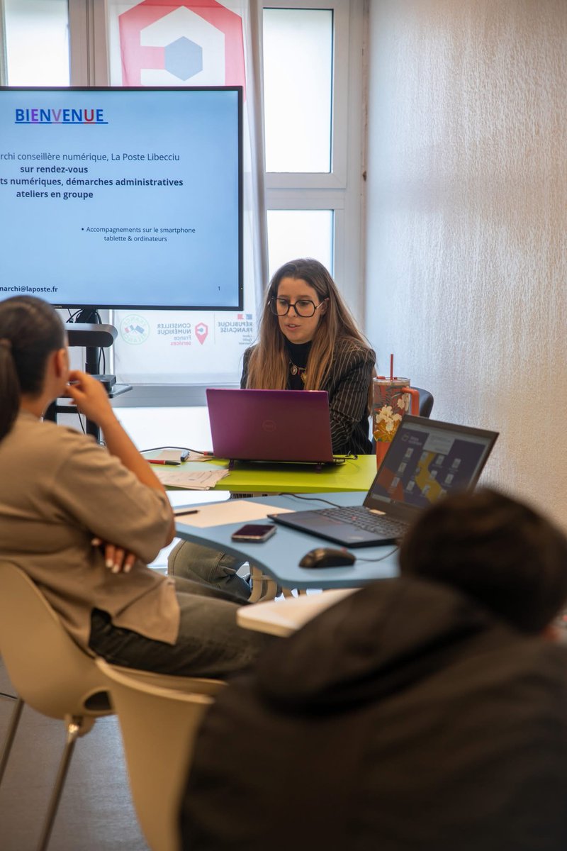 La Poste Groupe Corse (@lpnews_corse) on Twitter photo Retour sur l'atelier création d’espace personnel réalisé avec la <a href="/MLBastia/">Mission Locale de Bastia</a> à 📍 la France services de Bastia Libecciu.
Un accompagnement personnalisé offert aux jeunes pour les aider à créer et à gérer leurs espaces administratifs.
🖊️Inscription auprès de <a href="/MLBastia/">Mission Locale de Bastia</a> Retour sur l'atelier création d’espace personnel réalisé avec la <a href="/MLBastia/">Mission Locale de Bastia</a> à 📍 la France services de Bastia Libecciu.
Un accompagnement personnalisé offert aux jeunes pour les aider à créer et à gérer leurs espaces administratifs.
🖊️Inscription auprès de <a href="/MLBastia/">Mission Locale de Bastia</a>