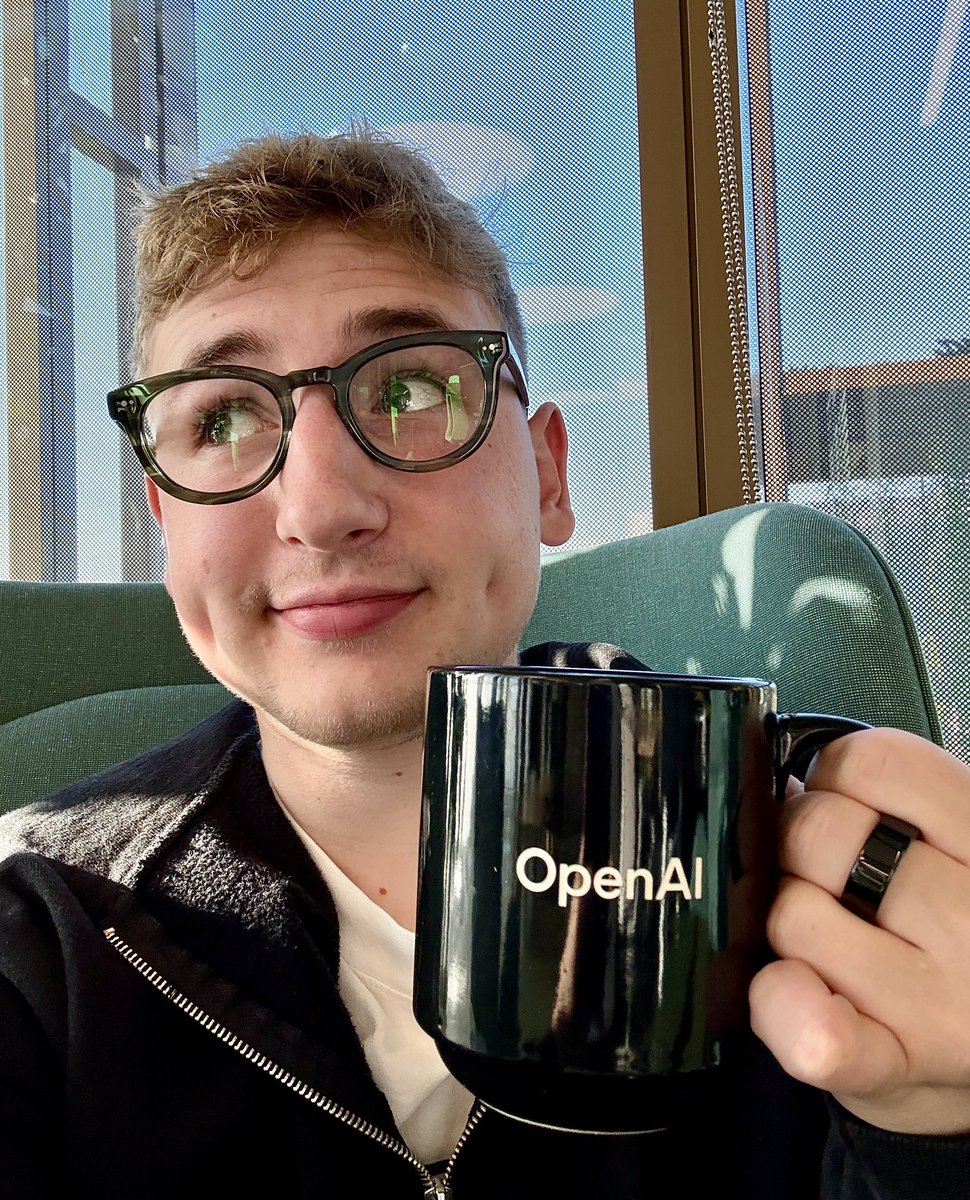 Excited and proud to be joining <a href="/OpenAI/">OpenAI</a> as the first ever and only intern on the Design Staff.

Ready to explore and help define the future of interacting with AI, and eventually AGI.

Share something you wish AI could do for you in 3 years. I’ll work on it.