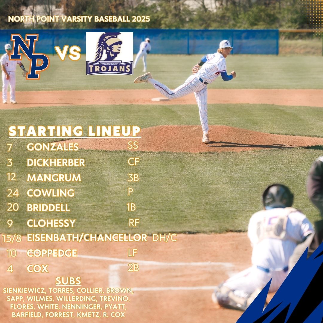 North Point H. S. Grizzly Baseball tweet media