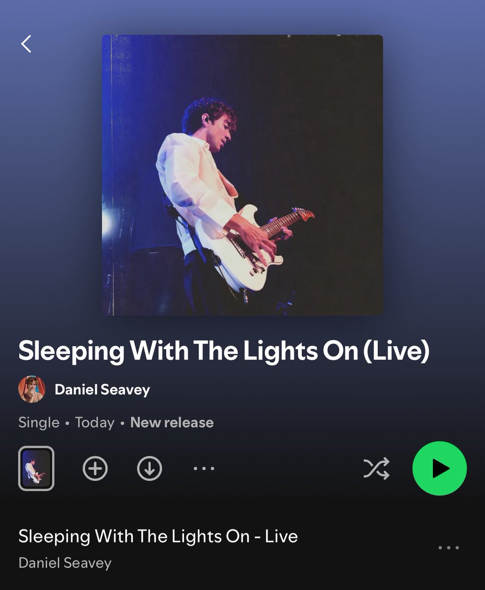 Daniel Seavey HQ (@danielseaveyhq) on Twitter photo #NEW📲| <a href="/SeaveyDaniel/">Daniel Seavey</a> released a live version of “Sleeping with the lights on” !!
open.spotify.com/album/03rmqYVr… #NEW📲| <a href="/SeaveyDaniel/">Daniel Seavey</a> released a live version of “Sleeping with the lights on” !!
open.spotify.com/album/03rmqYVr…