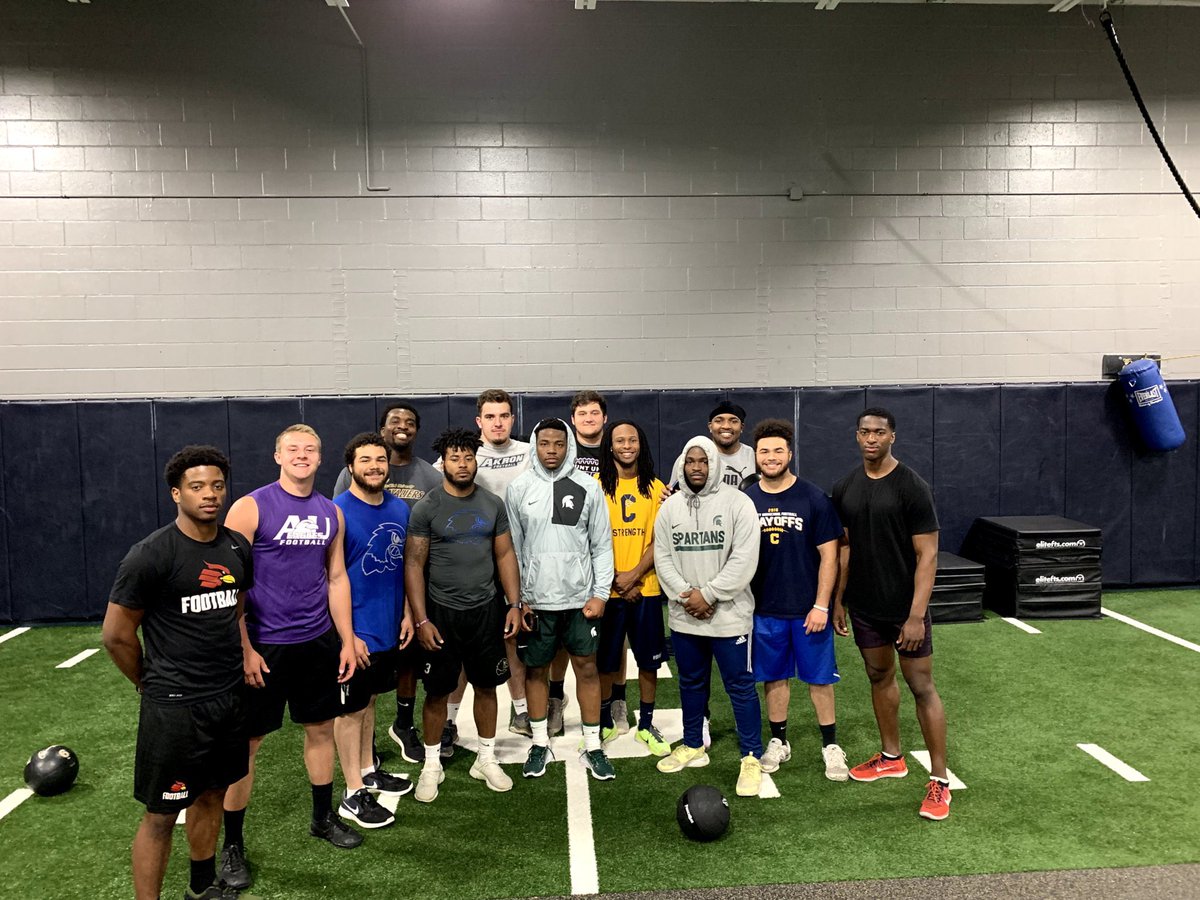 6 years ago today we had our current college 🏈 kids all back on break in for a workout! These guys are now all graduated and have successful careers! It is not about the 4 years with them but the time beyond that and what they turn into, after their playing days are over!