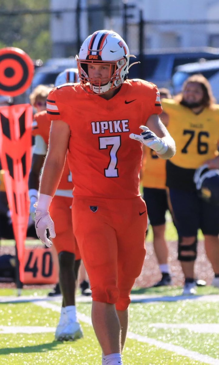 Maddix Markel👑 (@maddixmarkel) on Twitter photo After a great conversation with <a href="/CoachBHaynes/">Brandon Haynes</a> I’m blessed to receive my 3rd offer from <a href="/UPIKEFOOTBALL/">UPIKE FOOTBALL</a>🧡. #BearDown
<a href="/FootballIronton/">Ironton Football</a>
<a href="/PendletonTrevon/">Trevon Pendleton</a>
<a href="/JerrodPendleton/">Coach J. Pendleton</a> After a great conversation with <a href="/CoachBHaynes/">Brandon Haynes</a> I’m blessed to receive my 3rd offer from <a href="/UPIKEFOOTBALL/">UPIKE FOOTBALL</a>🧡. #BearDown
<a href="/FootballIronton/">Ironton Football</a>
<a href="/PendletonTrevon/">Trevon Pendleton</a>
<a href="/JerrodPendleton/">Coach J. Pendleton</a>