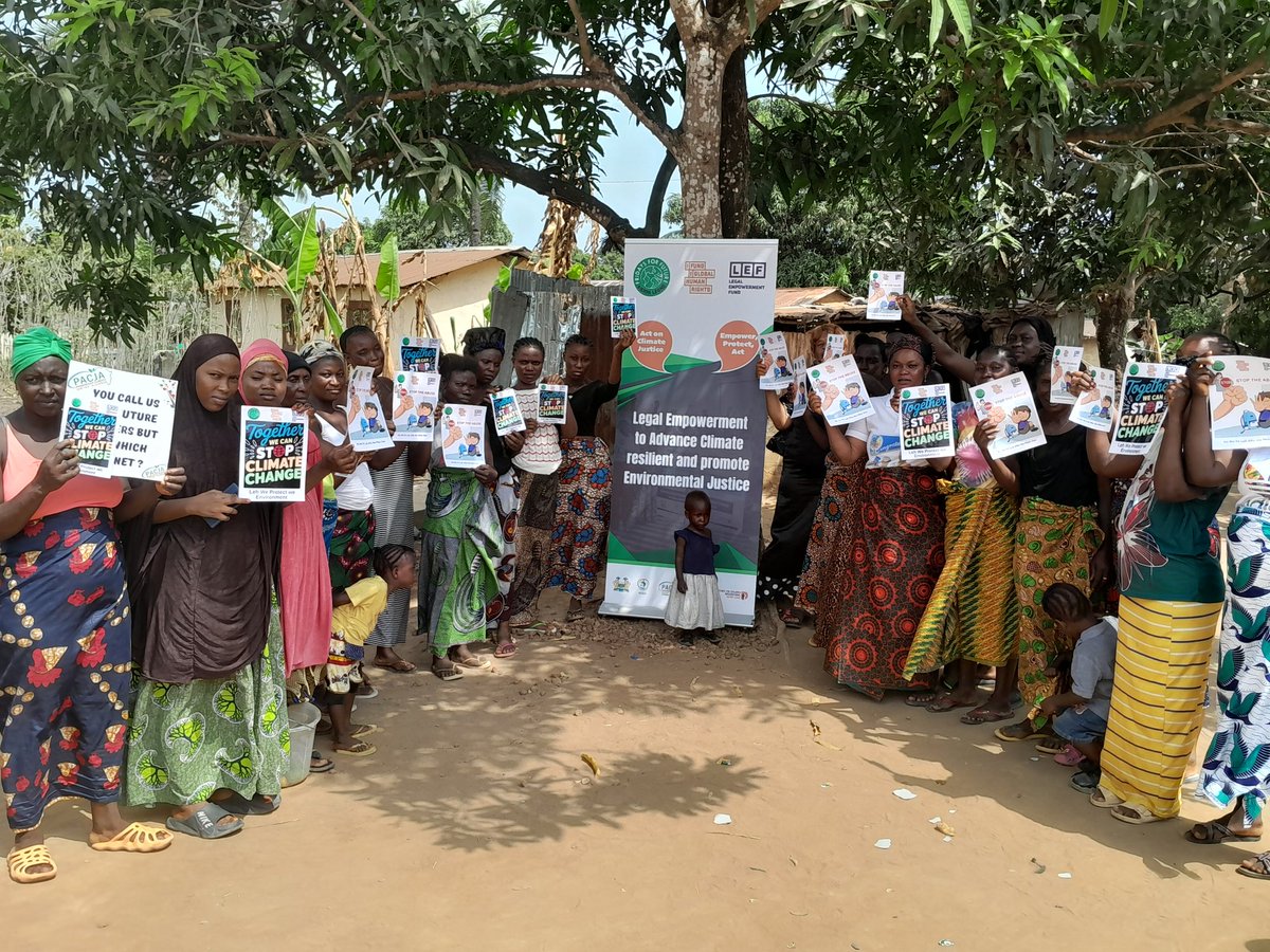 Fridays For Future - Sierra Leone (@fff_sierraleone) on Twitter photo Tweet 2*
🌱💪 Women-led climate action in Sierra Leone! 🌿 @Fridays4FutureSL's grassroots approach ensures child safeguarding, community ownership & women-led solutions. Let's amplify their voices! <a href="/Fridays4future/">Fridays For Future</a> #HumanCenteredAction #ClimateJustice #WomenEmpowerment Tweet 2*
🌱💪 Women-led climate action in Sierra Leone! 🌿 @Fridays4FutureSL's grassroots approach ensures child safeguarding, community ownership & women-led solutions. Let's amplify their voices! <a href="/Fridays4future/">Fridays For Future</a> #HumanCenteredAction #ClimateJustice #WomenEmpowerment