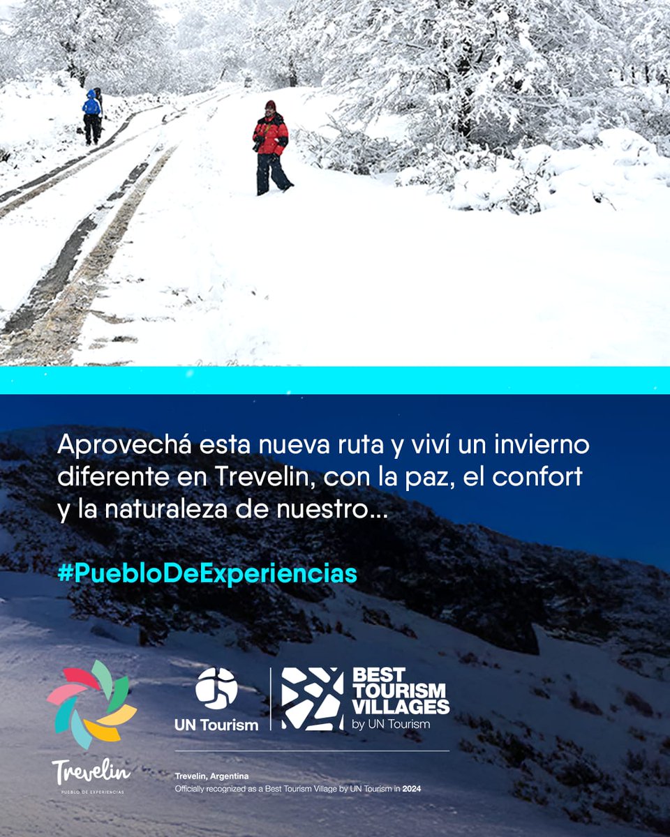 ☃️❄️⛷️ ¡Este invierno Trevelin te espera con vuelo directo desde Córdoba!

✈️ Nueva conexión aérea julio y agosto con Aerolíneas Argentinas a partir del 3 de Julio 📅

#Trevelin #VueloDirecto #VacacionesDeInvierno