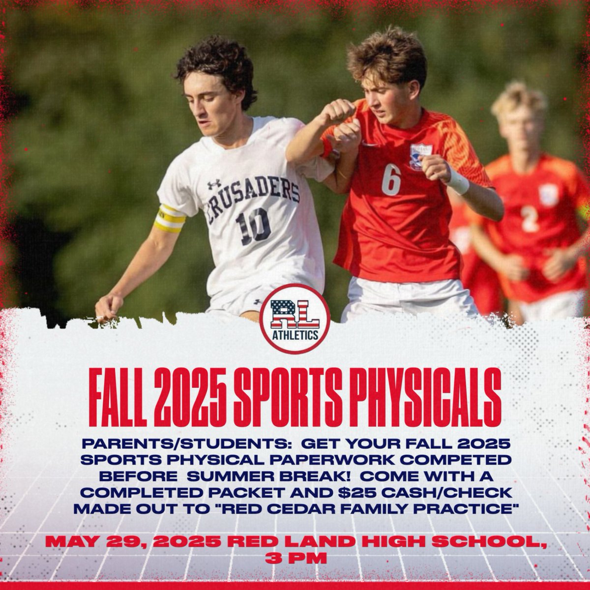 Red Land Athletics tweet media