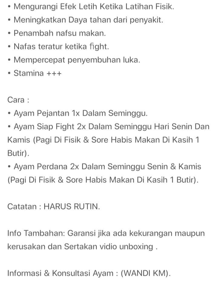 M4125H4's tweet image. JAMU HERBAL AYAM
JAMU KM KARPET MERAH LUMAJANG JATIM 

s.shopee.co.id/AKNxk8KbCd