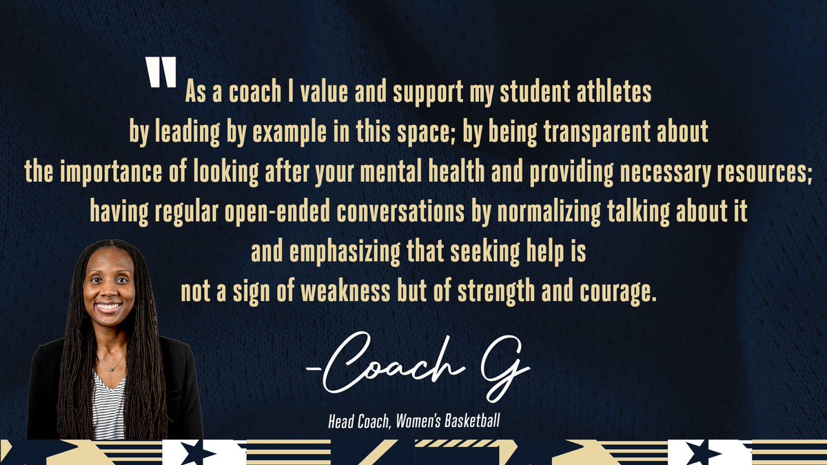 GW Sports (@gwsports) on Twitter photo Hear from our <a href="/GW_WBB/">GW Women's Basketball</a> Head Coach on why understanding mental health and having conversation between coaches and their student-athletes is vital for success!
Support student-athlete mental health 📷 bit.ly/3SzUtkF Hear from our <a href="/GW_WBB/">GW Women's Basketball</a> Head Coach on why understanding mental health and having conversation between coaches and their student-athletes is vital for success!
Support student-athlete mental health 📷 bit.ly/3SzUtkF