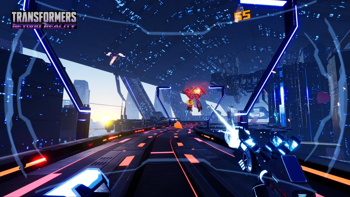 Totally did NOT get distracted by the Cybertronian sunscape 🫥

Still took out the seeker tho! 

#Transformers #PSVR2