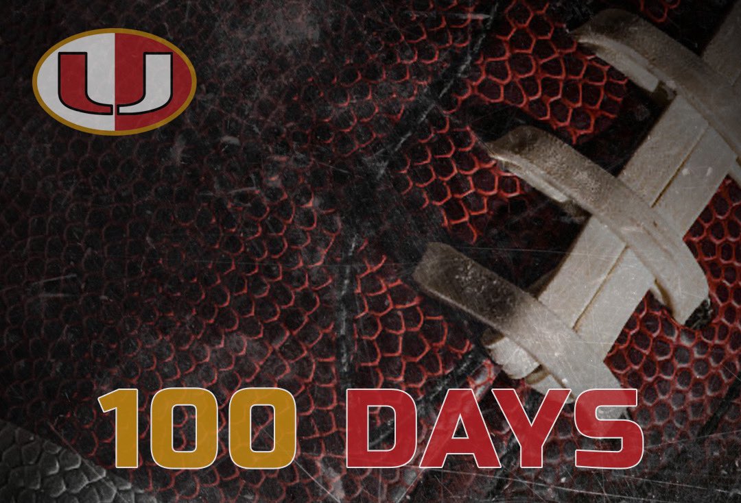 100 days until kickoff! 🦅⏳
<a href="/U_Athletics/">The U Athletic Dept</a> <a href="/CoachSnyderUHS/">Eric Snyder</a> <a href="/UHSHawks/">UHSHawks</a>