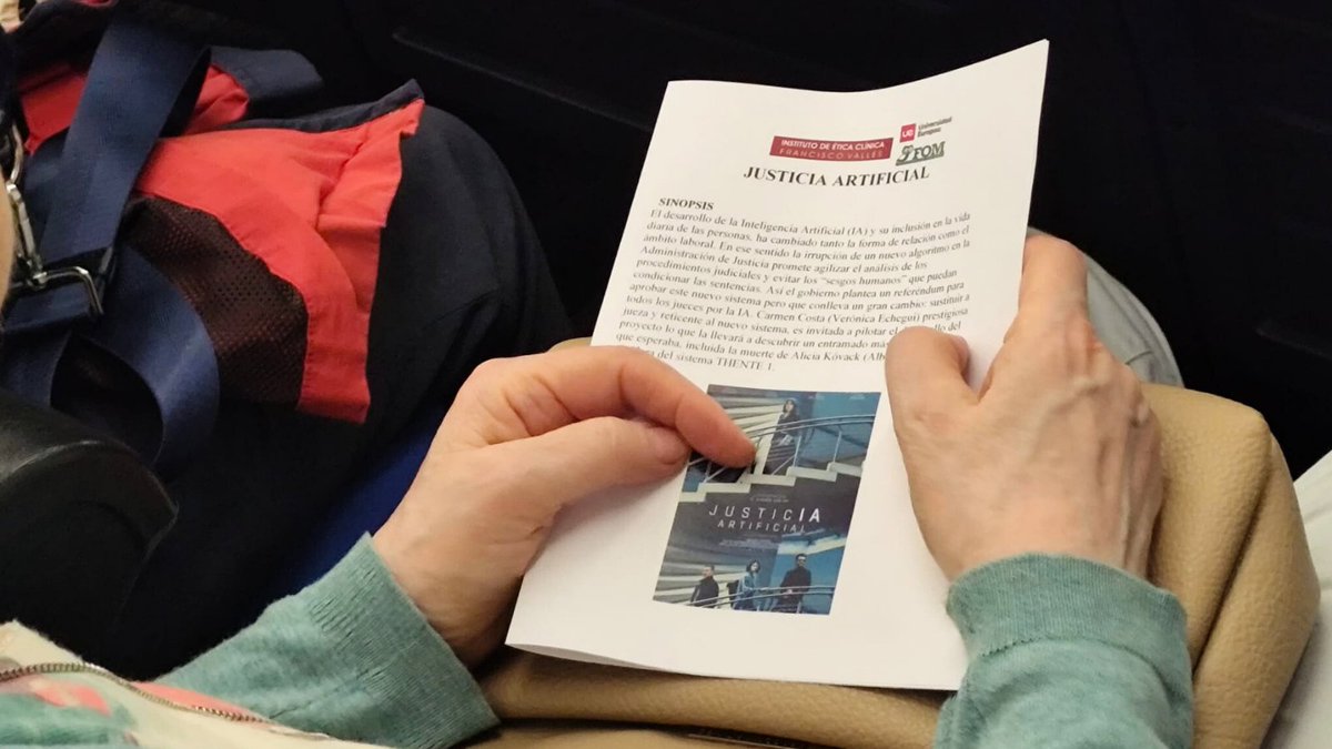 📽️ Quinta sesión de los III Seminarios de Cine, Salud y Ética con la proyección de ‘Justicia artificial’

🗣️ Tras el visionado de la película se realizará un debate, que esta vez abordará el tema de la inteligencia artificial en políticas públicas