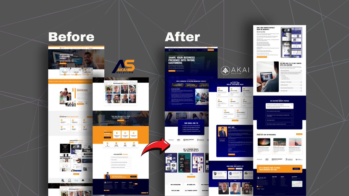 akaisolution's tweet image. We’re Leveling Up at Akai Solution!

We’re working on a new look for our website and brand — and here’s a first look at our Homepage UI design!

👋We’d love your feedback in the comments. Please let us know! 

#AkaiSolution #WebsiteUpdate #CreativeTeam