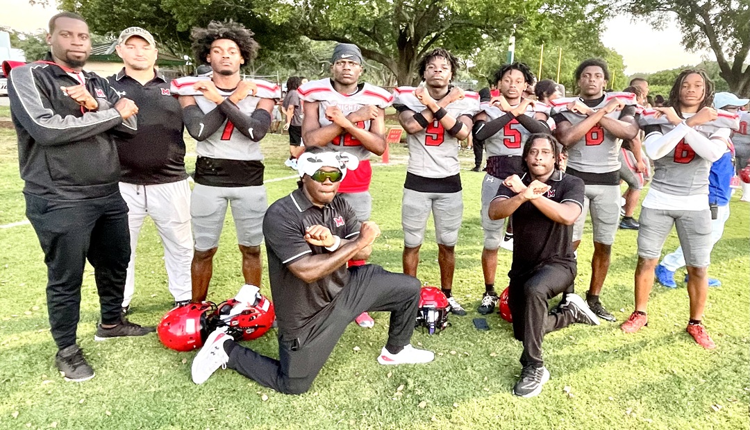 New Blustein Recruiting (@lawrencebl83397) on Twitter photo Monarch Secondary Shines In Spring Classic. larryblustein.com/news/monarch-s…
<a href="/MHS_Knights_FB/">Monarch Knights Football</a> <a href="/Coach_Davis3/">Coach Davis</a> <a href="/Coach_Mont70/">Roberto Montanez Jr</a> <a href="/JackSwain100/">Russ Swain</a> <a href="/OscarSager1/">Longliveking_7</a> <a href="/ContreasFa45225/">Contreas Faison jr</a> <a href="/lAmJJ0/">Jayden Joselin 26’</a> <a href="/JackSwain100/">Russ Swain</a> <a href="/maristayopen7/">amarideer.7</a> <a href="/PrepRedzoneFL/">Prep Redzone Florida</a> <a href="/BCAA_Sports/">BCAA Sports</a> Monarch Secondary Shines In Spring Classic. larryblustein.com/news/monarch-s…
<a href="/MHS_Knights_FB/">Monarch Knights Football</a> <a href="/Coach_Davis3/">Coach Davis</a> <a href="/Coach_Mont70/">Roberto Montanez Jr</a> <a href="/JackSwain100/">Russ Swain</a> <a href="/OscarSager1/">Longliveking_7</a> <a href="/ContreasFa45225/">Contreas Faison jr</a> <a href="/lAmJJ0/">Jayden Joselin 26’</a> <a href="/JackSwain100/">Russ Swain</a> <a href="/maristayopen7/">amarideer.7</a> <a href="/PrepRedzoneFL/">Prep Redzone Florida</a> <a href="/BCAA_Sports/">BCAA Sports</a>