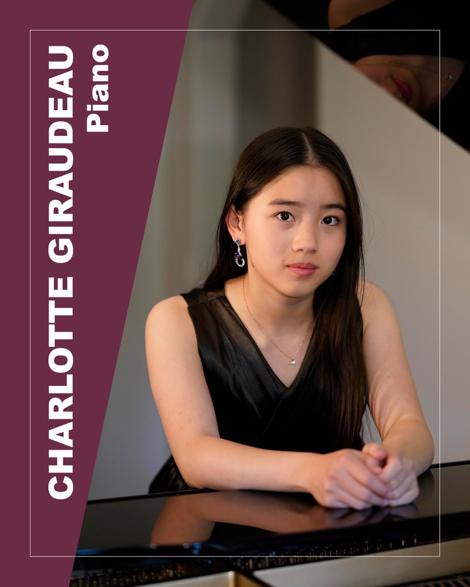 Meet Charlotte Giraudeau, a rising star in Canada’s classical music scene! Charlotte began piano at age five and now studies with Marilyn Engle. 🎶 Catch her perform Rachmaninoff’s Piano Concerto No. 4 in G minor on June 1! artscommons.ca/whats-on/risin…