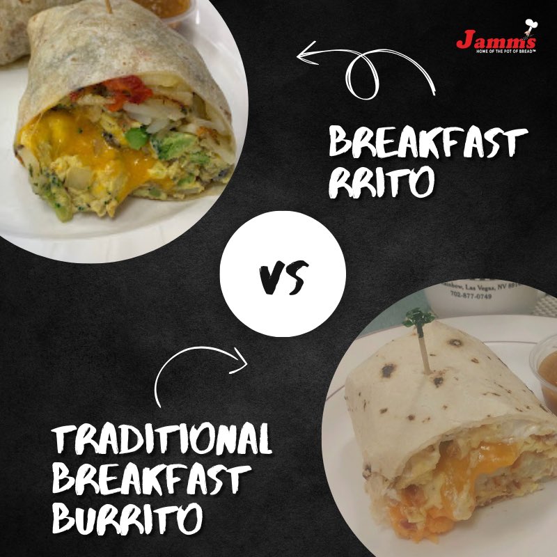 Jamms_LV's tweet photo. So, what’s your move—Team Rrito or Team Burrito?

Come try both at Jamm’s 😍 you won’t regret it! 🌯🔥

#jamms #jammsrestaurant #breakfast #brunch #lasvegas #burritolovers https://t.co/Dn7puDdkPU