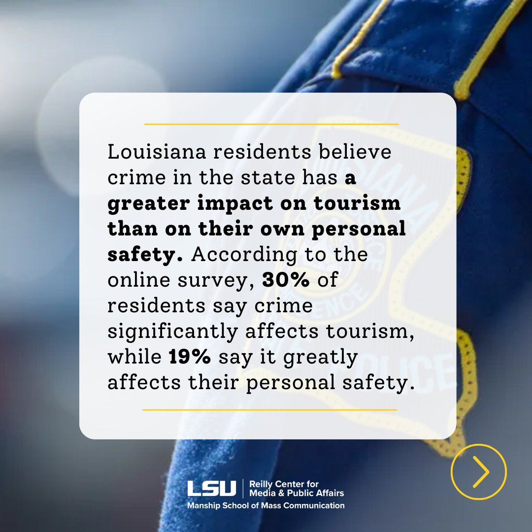 Reilly Center (@reillycenter) on Twitter photo The 2025 Louisiana Survey is out now! Here's an excerpt of what residents are saying about crime and criminal justice in Louisiana. View the full report here for more insights: ow.ly/Zozf50VUIsY
<a href="/ManshipSchool/">LSU Manship School of Mass Communication</a> #LALege #LAGov The 2025 Louisiana Survey is out now! Here's an excerpt of what residents are saying about crime and criminal justice in Louisiana. View the full report here for more insights: ow.ly/Zozf50VUIsY
<a href="/ManshipSchool/">LSU Manship School of Mass Communication</a> #LALege #LAGov