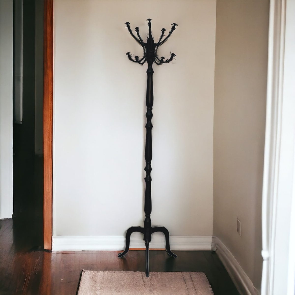 ArtisanDropship's tweet image. ✨ Add a touch of timeless style to your space!
This classic black coat stand is more than just practical 
#HomeStyle #InteriorInspo #CoatStand #IndustrialDesign #EntrywayGoals #FunctionalDecor