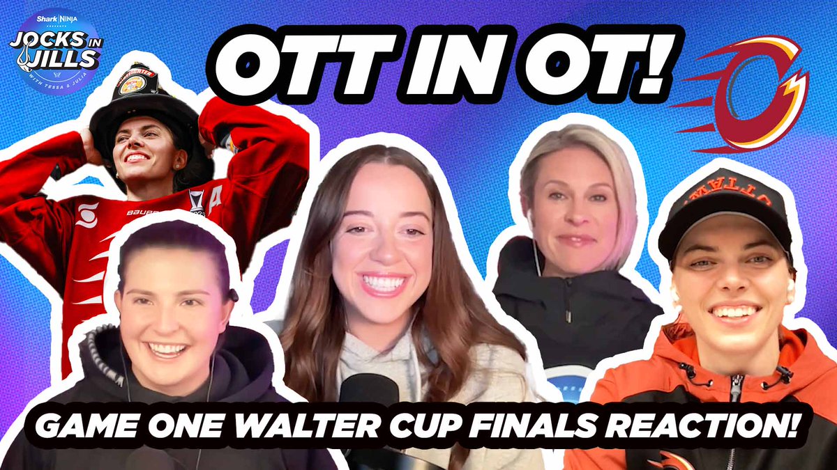 Jocks In Jills (@jocksinjills) on Twitter photo what a night in Ottawa for Game One of the Walter Cup Finals...🤩
full postgame reaction with OT hero <a href="/emclark13/">Emily Clark</a> and <a href="/BeckyKellar/">Becky Kellar</a> is live now!
+++ <a href="/HilaryKnight/">Hilary Knight</a>'s last Olympics and lots of talk about expansion rules
📺/🎧 jocksinjills.com what a night in Ottawa for Game One of the Walter Cup Finals...🤩
full postgame reaction with OT hero <a href="/emclark13/">Emily Clark</a> and <a href="/BeckyKellar/">Becky Kellar</a> is live now!
+++ <a href="/HilaryKnight/">Hilary Knight</a>'s last Olympics and lots of talk about expansion rules
📺/🎧 jocksinjills.com