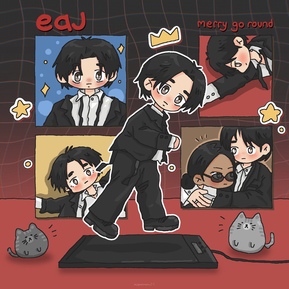 D-DAY 🎠 ✩ ͙˚˖

#eaJmerrygoround
#Round2witheaJ
#TheRideGoesOn
#eaJ <a href="/eaJPark/">eaJ¹ᐟ</a>