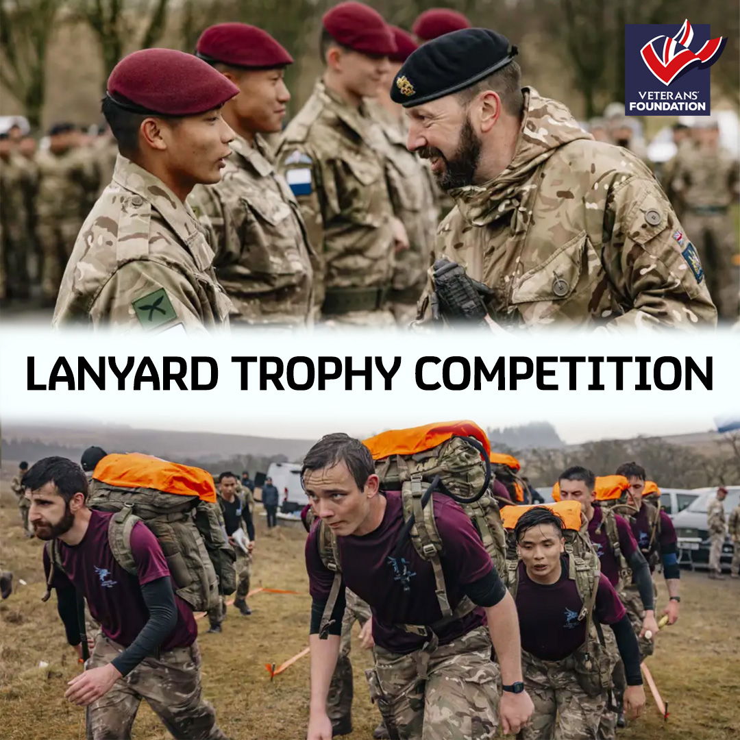 VeteransFdn's tweet photo. 🏅🎉 Congratulations to everyone from the Royal Corps of Signals who tackled the challenging 40-mile Lanyard Trophy event at Otterburn! 

Next year, the winners 216 Para Signal Squadron will proudly host the event!

#LanyardTrophy #RoyalCorpsofSignals

📰 Source: MOD https://t.co/tuq8J6et3B