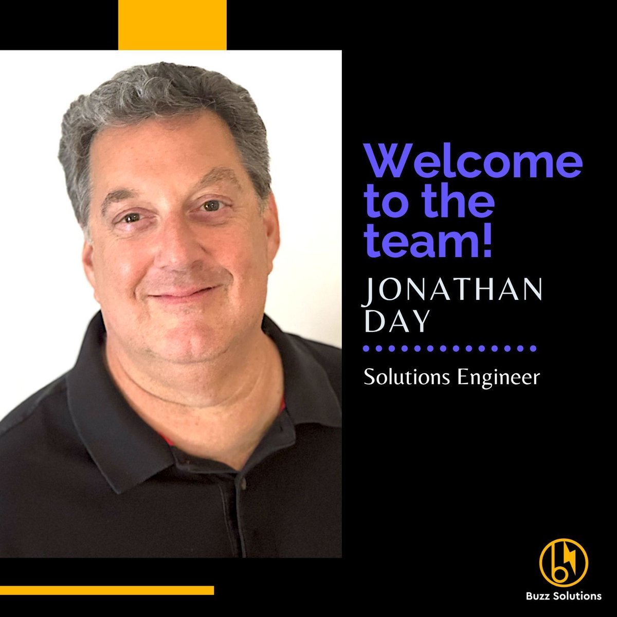 We are happy to announce that Jonathan Day has recently joined Buzz Solutions in the role of Solutions Engineer. Jon has a #passion for solving complex problems. Welcome to the team, Jon. We're excited to work with you!
#Teamwork #GoBuzzGo #MoreBuzzToCome hubs.li/Q03nyjrX0