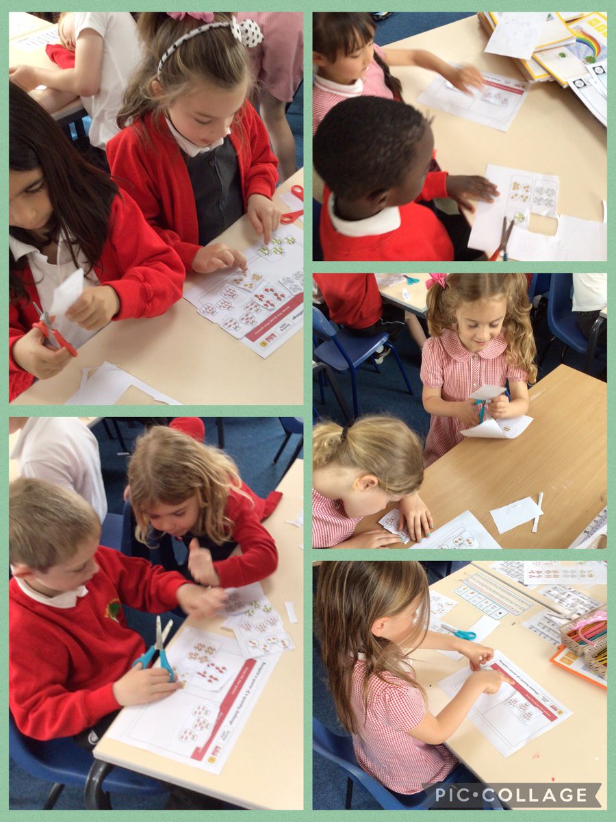 Chaffinch Class have been identifying quarters of a quantity! #enfieldnewwalthamchaffinch #enfieldnewwalthammaths