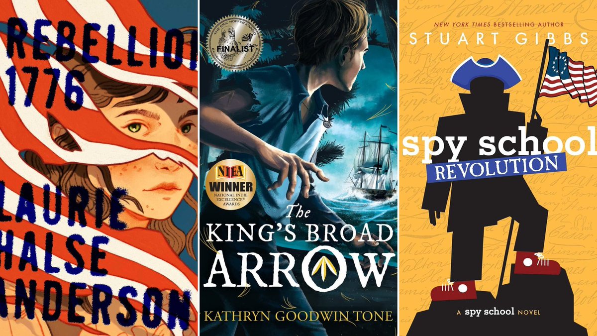 Museum of the American Revolution (@amrevmuseum) on Twitter photo It's almost time for summer reading! We’ve curated a list of page-turning #ReadtheRevolution titles by <a href="/halseanderson/">Laurie Halse Anderson</a>, <a href="/AuthorStuGibbs/">Stuart Gibbs</a>, and more that will spark curiosity in young readers and make history come alive.
☀️📚: bit.ly/3Sdku91 It's almost time for summer reading! We’ve curated a list of page-turning #ReadtheRevolution titles by <a href="/halseanderson/">Laurie Halse Anderson</a>, <a href="/AuthorStuGibbs/">Stuart Gibbs</a>, and more that will spark curiosity in young readers and make history come alive.
☀️📚: bit.ly/3Sdku91