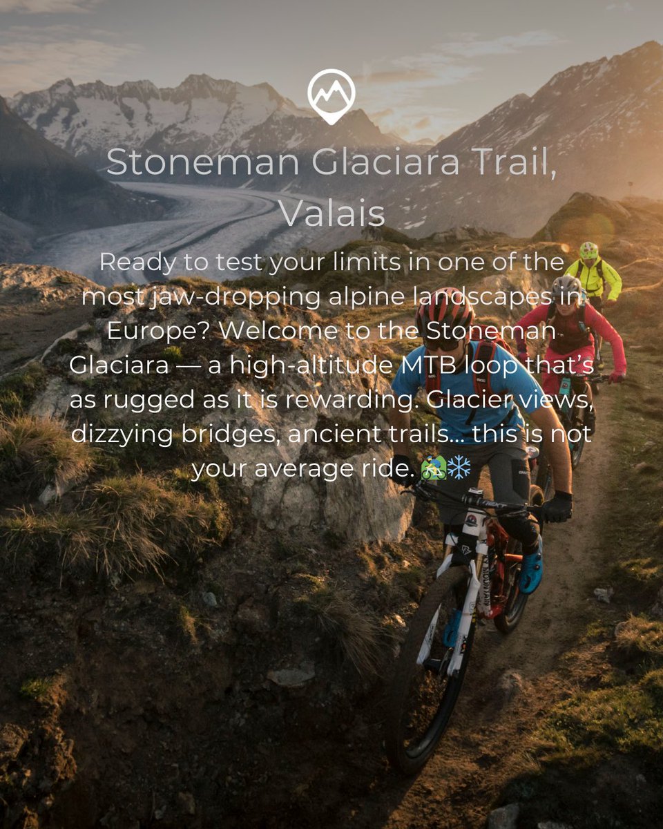 CrionOutdoor's tweet image. Ride it in 1, 2, or 3 days. Earn the finisher trophy. Join the legend. 🏆

💬 Would you go all in and crush it in one day?

#StonemanGlaciara #MTBChallenge #RideTheAlps #GlacierTrails #ValaisAdventure #EpicRides #UNESCOAlps #SwissAlps #CrionOutdoor #OutdoorAdventures #Switzerland