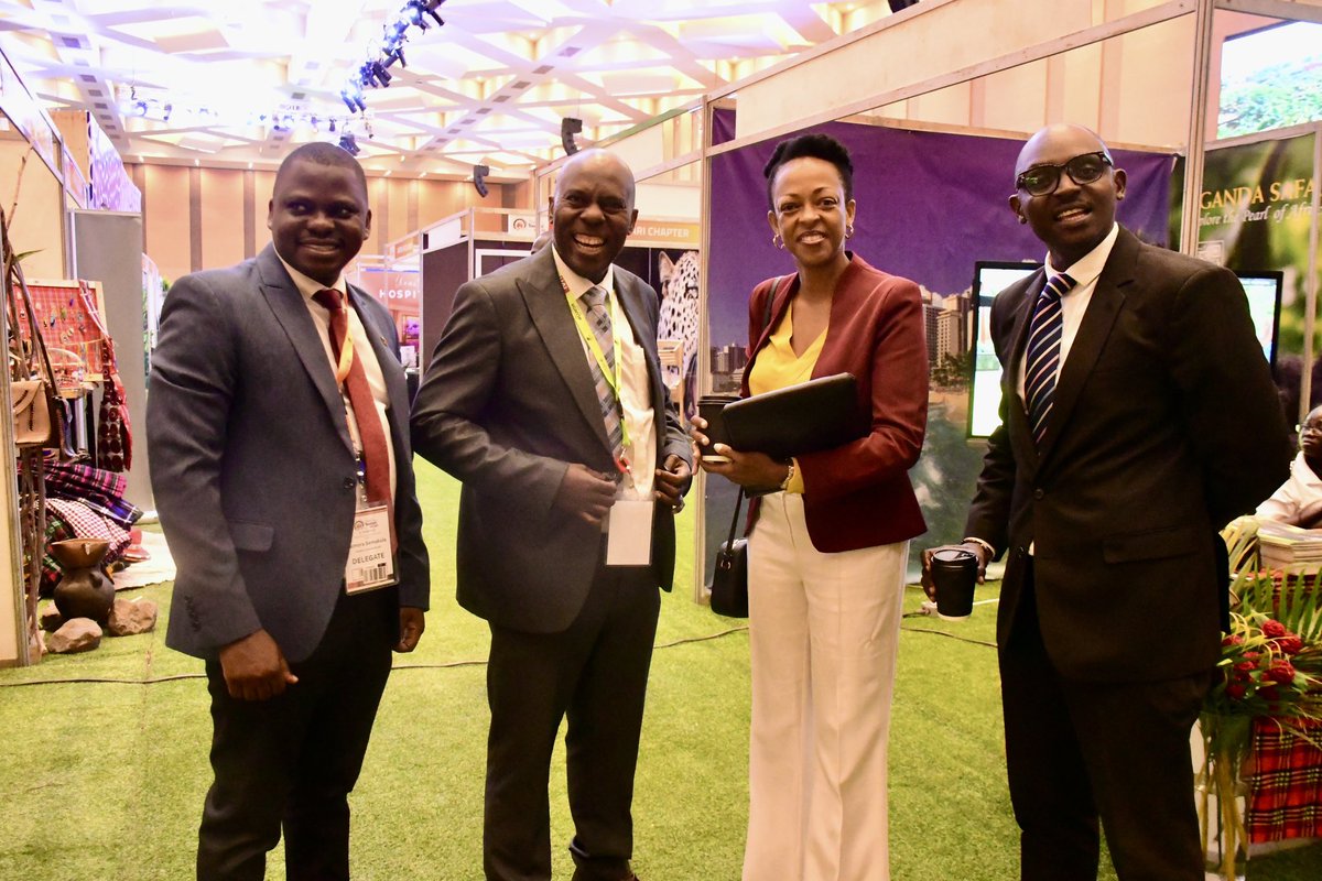 Edgar R. Batte (@edgarbatte) on Twitter photo Incoming Chief Executive Officer (CEO) of <a href="/TourismBoardUg/">Uganda Tourism Board</a> <a href="/JulzKagwa/">Juliana Kagwa</a> poses for a photograph with <a href="/kasyate/">Simon Peter Kasyate</a> <a href="/LyaziV/">Lyazi Vivian</a> during <a href="/poate2025/">Pearl of Africa Tourism Expo 2025</a> today at <a href="/spekeresort/">Speke Resort Munyonyo</a> #ExploreUganda #POATE2025
📸 <a href="/edgarbatte/">Edgar R. Batte</a> Incoming Chief Executive Officer (CEO) of <a href="/TourismBoardUg/">Uganda Tourism Board</a> <a href="/JulzKagwa/">Juliana Kagwa</a> poses for a photograph with <a href="/kasyate/">Simon Peter Kasyate</a> <a href="/LyaziV/">Lyazi Vivian</a> during <a href="/poate2025/">Pearl of Africa Tourism Expo 2025</a> today at <a href="/spekeresort/">Speke Resort Munyonyo</a> #ExploreUganda #POATE2025
📸 <a href="/edgarbatte/">Edgar R. Batte</a>