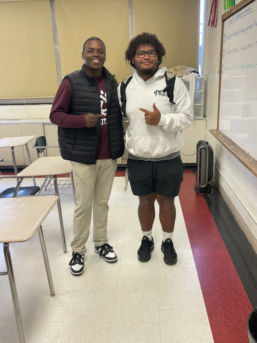 Jayden Hill (@jaydenhill2026) on Twitter photo Appreciate <a href="/Coach_DWhitney/">DeAirus Whitney</a> and <a href="/CoachDCJohnson/">Dante Johnson</a> for stopping by today. Can’t wait to compete at camp! <a href="/RecruitNitroHS/">Nitro Wildcats Football</a> Appreciate <a href="/Coach_DWhitney/">DeAirus Whitney</a> and <a href="/CoachDCJohnson/">Dante Johnson</a> for stopping by today. Can’t wait to compete at camp! <a href="/RecruitNitroHS/">Nitro Wildcats Football</a>