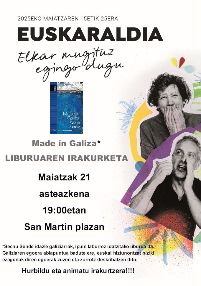 kotarroeus's tweet photo. Gaur Made in Galiza liburuaren ipuinak jendaurrean irakurri ditugu Euskaraldian.

Ipuinek, edukiak eta baita irakurketaren parajeak, #Lizarra|ko San Martin plaza monumentala, literatura eta mezua areagotu dute. 

😍 "Eta esan nahi dizut zurekin nagoela, nire hizkuntza baitzara". https://t.co/x6D4eq2plV