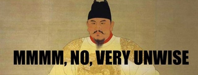 Lazsathel's tweet photo. @kirawontmiss "You have lost the mandate of heaven" https://t.co/NL8IfrEKMc
