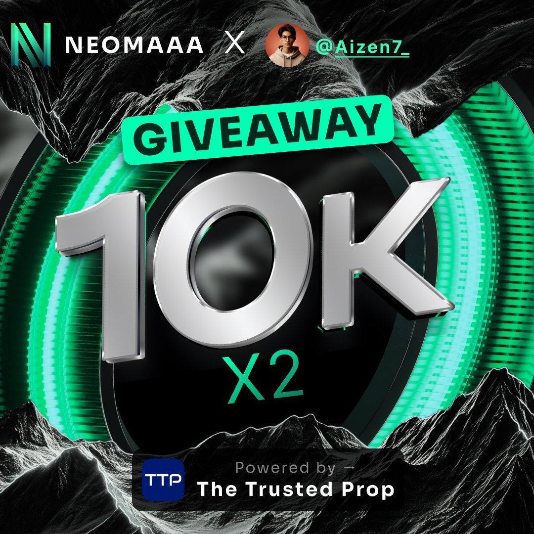 𝗭en 우 (@aizen7_) on Twitter photo 3x10k Giveaway ☘️
☘️ Follow <a href="/Aizen7_/">𝗭en 우</a>,<a href="/neomaaafunds/">NeomAAA Funds | Prop Trading Firm</a>, @thetrustedprop,<a href="/diegobullish/">Diego :)</a> <a href="/angelforexdz/">Ángel Ortega | CEO NeomAAA Funds</a>
☘️Like & Repost
☘️Tag 3 traders in comments
☘️Join discord: discord.com/invite/FrK2mcQ…
Like Neomaaa on the trusted prop for higher chances of winning: thetrustedprop.com/prop-firms/Neo…
7days☘️ 3x10k Giveaway ☘️
☘️ Follow <a href="/Aizen7_/">𝗭en 우</a>,<a href="/neomaaafunds/">NeomAAA Funds | Prop Trading Firm</a>, @thetrustedprop,<a href="/diegobullish/">Diego :)</a> <a href="/angelforexdz/">Ángel Ortega | CEO NeomAAA Funds</a>
☘️Like & Repost
☘️Tag 3 traders in comments
☘️Join discord: discord.com/invite/FrK2mcQ…
Like Neomaaa on the trusted prop for higher chances of winning: thetrustedprop.com/prop-firms/Neo…
7days☘️