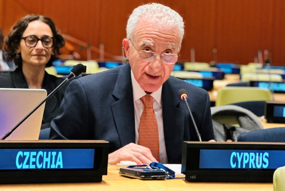 H.E. A. Kakouris highlighted that #culture is not only the thread that connects us with our #history &amp; identity, but a powerful force for #SocialCohesion &amp; #EconomicGrowth, contributing to more effective, inclusive, equitable &amp; #SustainableDevelopment 1/2