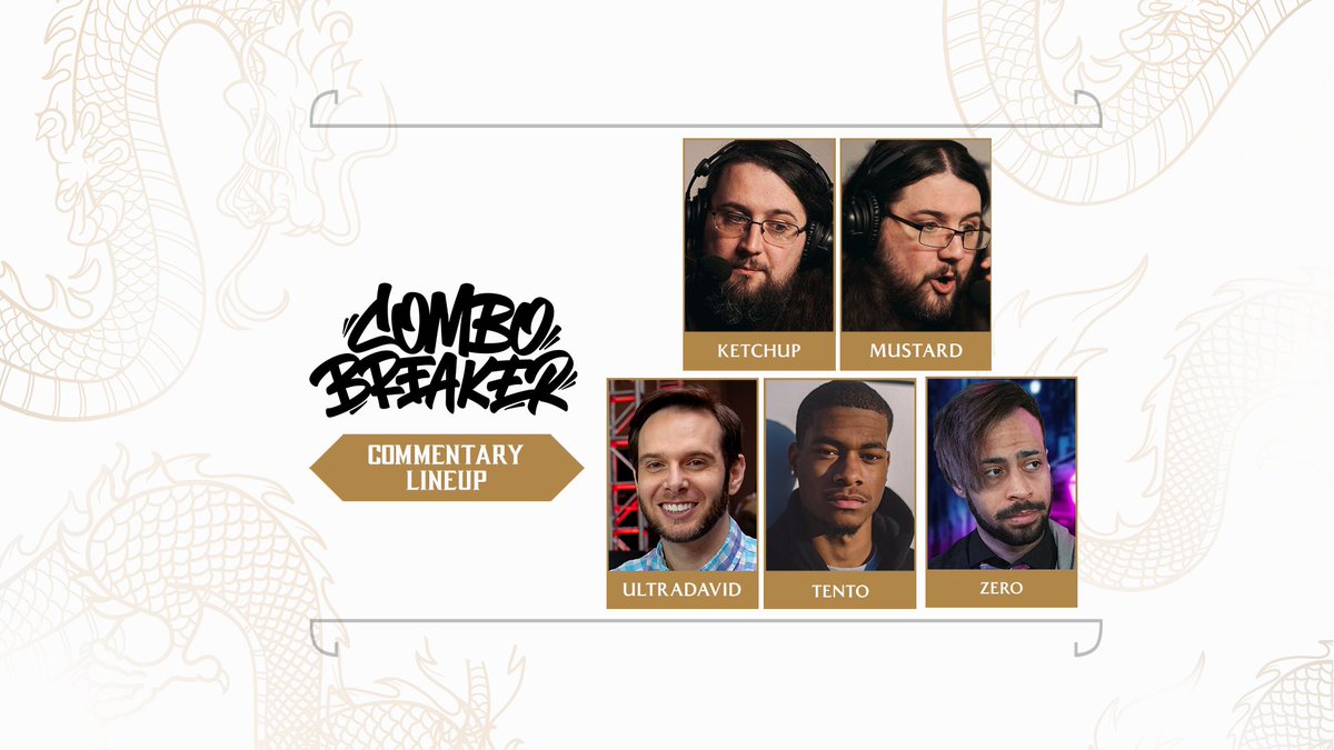 NRSEsports (@nrsesports) on Twitter photo The bracket is stacked and so is the commentary!
<a href="/ZeroSyndicate/">TNS|Zero, Alex Russ</a>, <a href="/Tento4_/">TNS | tempto @ Gym (and CB2025)</a>, <a href="/ultradavid/">Bundist.UltraDavid</a>, <a href="/PNDMustard/">Mustard</a> & <a href="/PNDKetchup/">Ketchup</a> are on the mic at Combo Breaker this weekend!
Bringing you big reads and bigger pop-offs.
Watch live:
Friday: twitch.tv/lowkickesports
Saturday: The bracket is stacked and so is the commentary!
<a href="/ZeroSyndicate/">TNS|Zero, Alex Russ</a>, <a href="/Tento4_/">TNS | tempto @ Gym (and CB2025)</a>, <a href="/ultradavid/">Bundist.UltraDavid</a>, <a href="/PNDMustard/">Mustard</a> & <a href="/PNDKetchup/">Ketchup</a> are on the mic at Combo Breaker this weekend!
Bringing you big reads and bigger pop-offs.
Watch live:
Friday: twitch.tv/lowkickesports
Saturday: