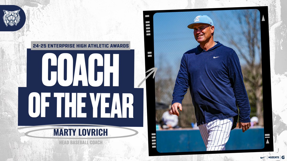 Congratulations to Coach Marty Lovrich on being named 2024-2025 EHS Athletics Coach of the Year!

Athletes were nominated and voted on by coaches for the 24-25 School Year!

| #GoCats