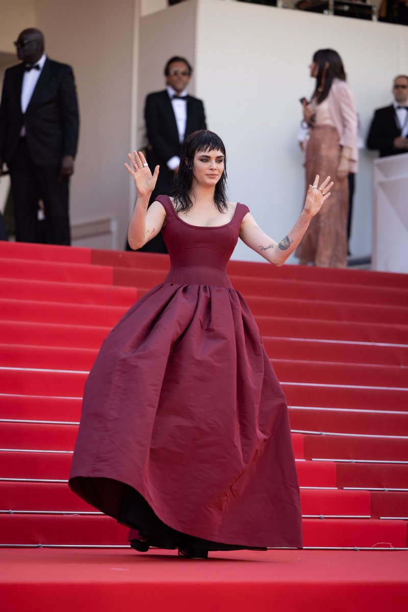 Cara Delevingne attend the “The History Of Sound” red carpet at the 78th annual Cannes Film Festival at Palais des Festivals on May 21, 2025 in Cannes, France. (Photo by Victoria Mazurova/Fabuk)

#Cannes2025 <a href="/Festival_Cannes/">Festival de Cannes</a> <a href="/caradotph/">Cara Delevingne PH</a>