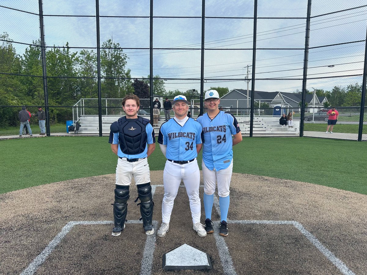 Depew Baseball 2024 (@wildcatsbb2024) on Twitter photo Another big win vs. Pioneer yesterday 8-5. Finished in 3rd place in our division.
POG:
<a href="/TylerFryling/">Tyler Fryling</a> 3-3, 1 R, 1 CS
<a href="/justin_jr34/">Justin Refermat</a> 2-2, 5 RBI, 1 2B, 1 HR
Drew Zmozynski5.2 IP for the win, 0 R Another big win vs. Pioneer yesterday 8-5. Finished in 3rd place in our division.
POG:
<a href="/TylerFryling/">Tyler Fryling</a> 3-3, 1 R, 1 CS
<a href="/justin_jr34/">Justin Refermat</a> 2-2, 5 RBI, 1 2B, 1 HR
Drew Zmozynski5.2 IP for the win, 0 R