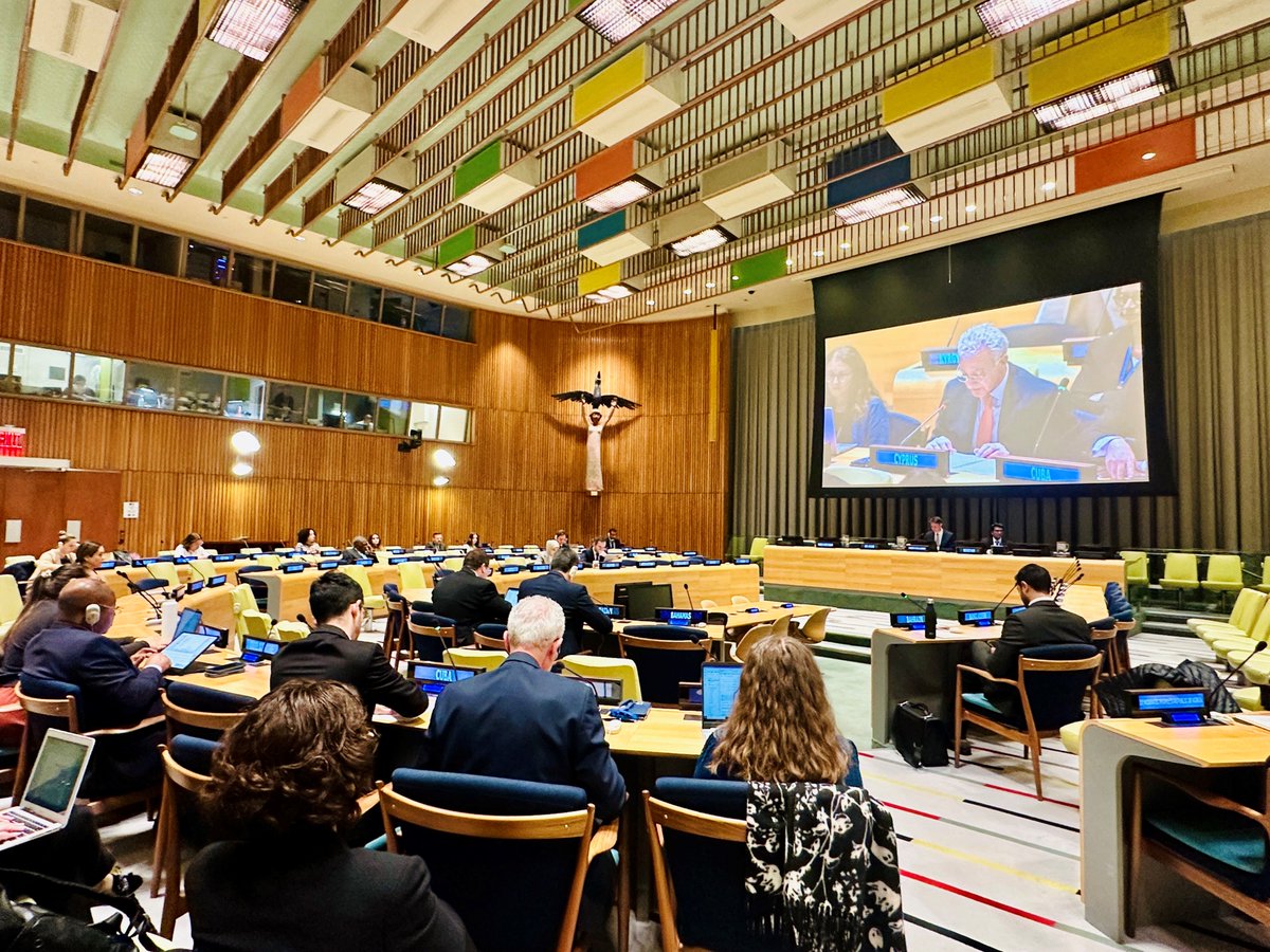 #Culture, in all its dimensions, is deeply and indelibly rooted in the very existence of all #Cypriots. It should not come as a surprise that #Cyprus 🇨🇾 is one of the initiators &amp; co-chairs of the 🇺🇳 GoF of Culture.  2/2

📝Read the full statement here: bit.ly/CyprusCulturea…