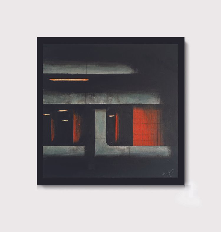 Now available for £180 each.
Original 40 x 40cm acrylic on box canvas.
(Unframed)